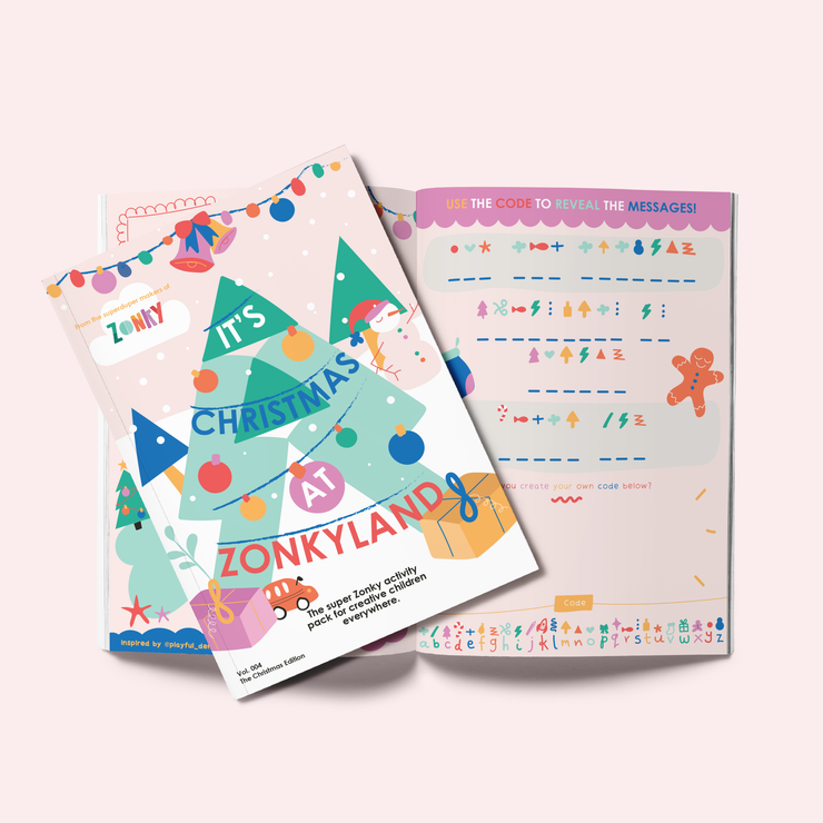 Christmas at Zonkyland Activity Pack Vol.4